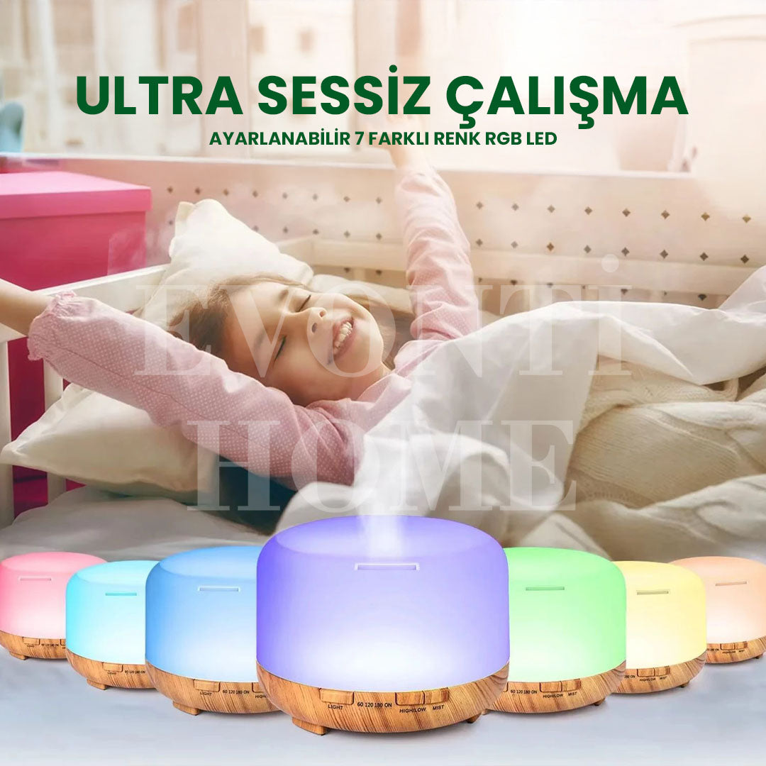 500 ML Hava Oda Nemlendirici Koku Difüzörü