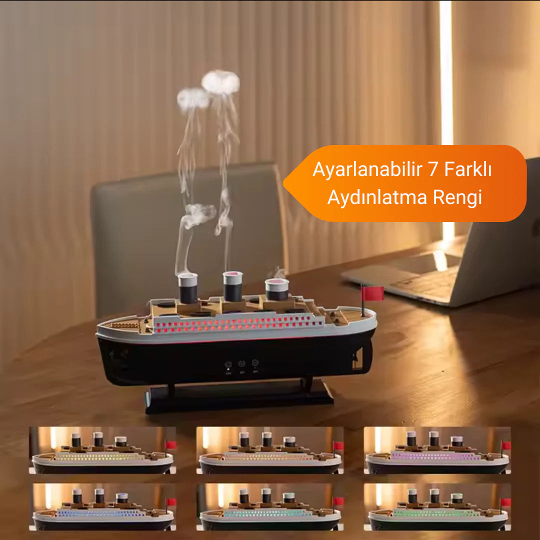 Titanik Gemi Modeli Dekorasyon Hava Nemlendirici 250 ml