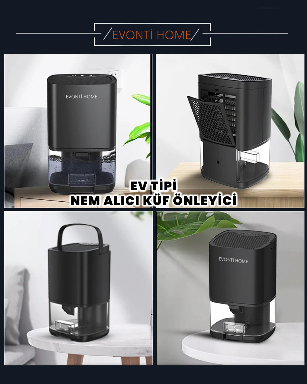 Nem Giderici Hava Temizleyici
