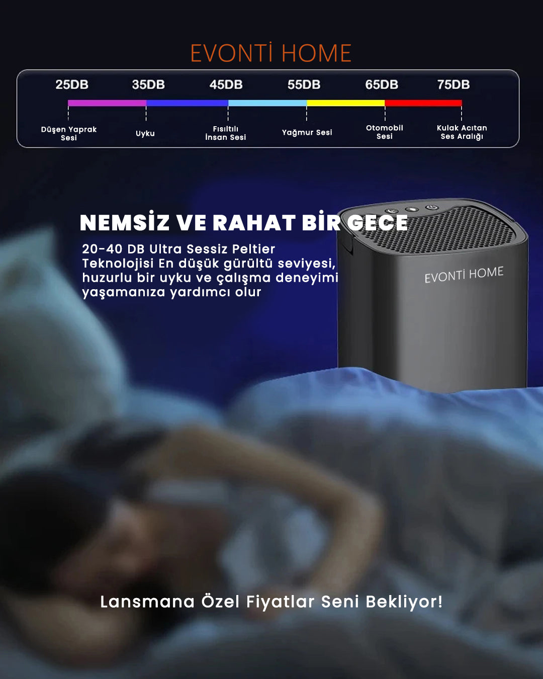 Nem Giderici Hava Temizleyici
